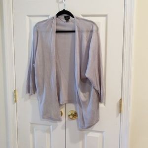 Blue / silver sheer cardigan